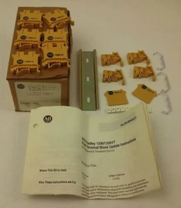 ALLEN BRADLEY 1336P-TB1, 1492-U, KIT DE ACTUALIZACIÓN DE TERMINAL DE E/S, 3-10HP CT, 3-15HP VT - Imagen 1 de 8