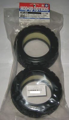 Tamiya 300053854 V-Tread Block Reifenpaar für Bigfoot 1:10 - Bild 1 von 2