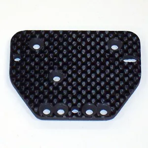 XTREME RACING AXIAL AX10 SCORPION CARBON FIBER SERVO PLATE XTR11803 ROCK CRAWL - Picture 1 of 1