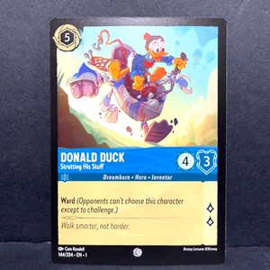 DISNEY LORCANA 2023 EL PRIMER CAPÍTULO PATO DONALD 144/204 COMÚN - Imagen 1 de 2