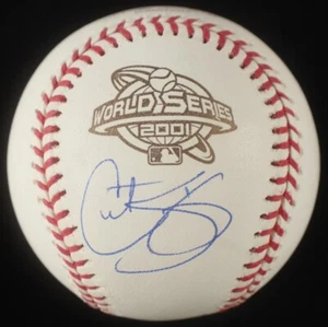 Curt Schilling Signed 2001 World Series Baseball (JSA COA) Arizona Diamondbacks - Picture 1 of 6