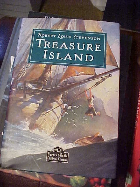Treasure Island Robert Louis Stevenson  Barnes & Noble Children's Classics HC Foto 1 de 1
