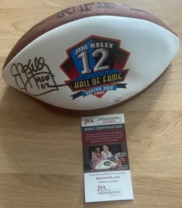 Jim Kelly Signed Autograph Auto Hall Of Fame Hof Official Football Ball JSA COA - Picture 1 of 2