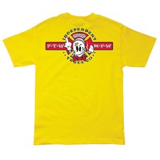 Independent Trucks Jeff Grosso Rag Doll Skateboard Shirt Yellow Medium