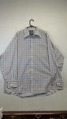 Camisa Stafford Para Hombres 18.5 36-37 Guinga Viaje Sin Arrugas Oxford Grande y Alta Foto 1 de 4