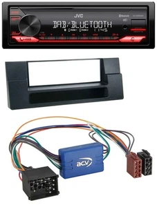 JVC Bluetooth USB DAB MP3 Autoradio für BMW 5er E39 X5 E53 Ablagefach Aktivsyste - Bild 1 von 7