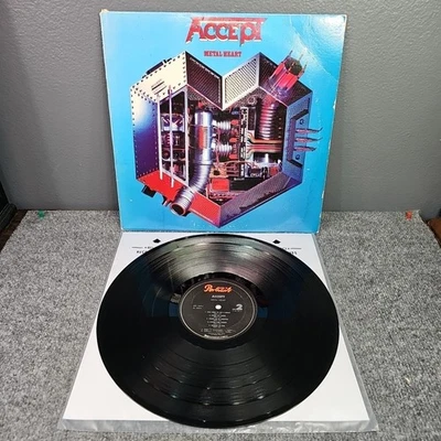 Accept *Metal Heart *LP *record *1985 *Portrait *BFR 39974 *METAL *PROMO Foto 1 de 4