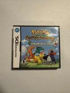 Pokemon Mystery Dungeon Explorers of Sky - Nintendo DS Complete CIB Authentic - Picture 1 of 16
