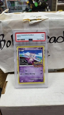 2009 MEW POKEMON RUMBLE TCG PSA 7 NM NEAR MINT #10/16 - Image 1 of 4