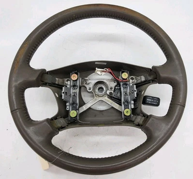 1998-2002 TOYOTA 4RUNNER VOLANTE DE COURO BEGE CRUZEIRO EQUIPADO USADO FABRICANTE DE EQUIPAMENTO ORIGINAL! - Imagem 1 de 4