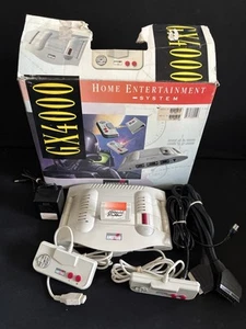AMSTRAD GX4000 Console Vintage Boxed Manuals Scart Cable Burnin Rubber Rare - Photo 1/21