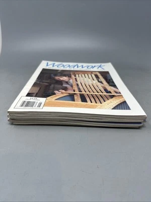 WoodWork Wood Work Magazines Big Lot of 7 Issues 1993 1996 1998 1999 2000 2003 Foto 1 de 4