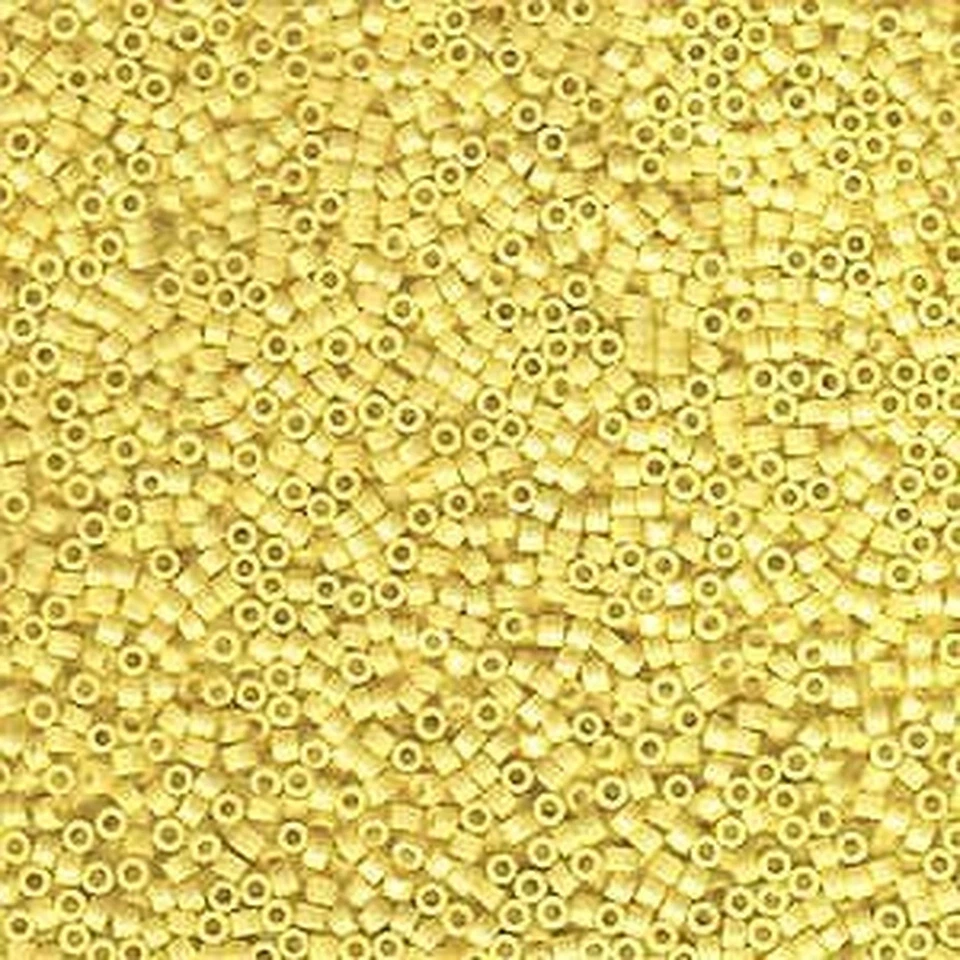 Cuentas Miyuki Delica, amarillo canario opaco Foto 1 de 1
