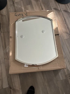 Capital Lighting M362475 Nickel 32" Rectangular Mirror - Image 1 of 4