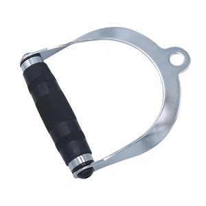 D Handle Cable Attachment Cable Machine Accessory LAT Pull Down Bar for Tricep - Picture 1 of 7