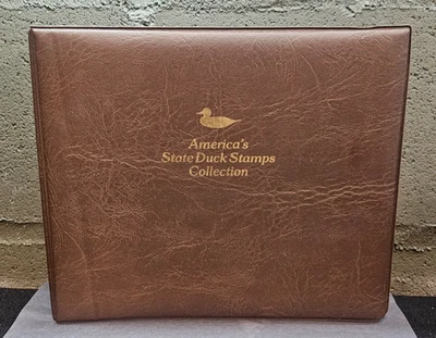America's State Duck Stamp Collection 1987 COMPLETE 41 Stamps COA - Image 1 of 4