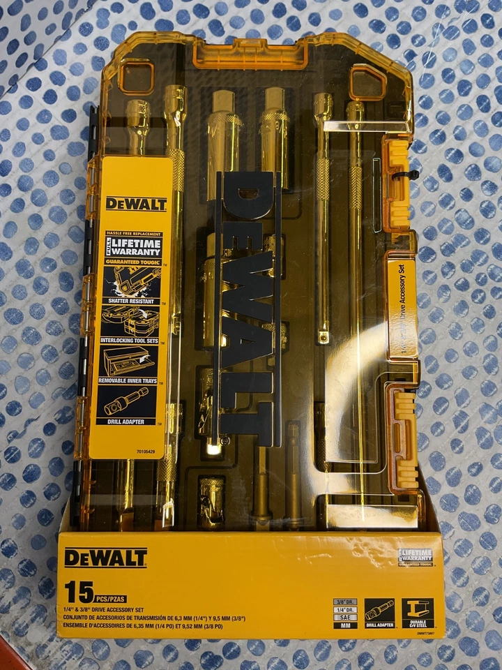DEWALT DWMT73807 15-Piece Accessory Tool Kit
