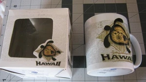 ABC Stories Honu Voyage Hawaii Sea Turtle Design Ceramic coffee mug - Picture 1 of 8