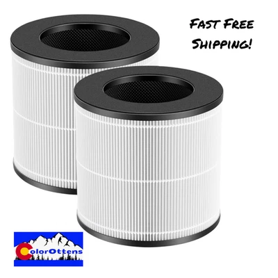 2 Pack Para Purivortex AC300 Compatible True HEPA Filtro de Repuesto Foto 1 de 4