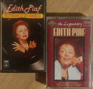 2 x EDITH PIAF Cassette Albums ☆Job Lot/Bundle - All Pictured!☆ - Picture 1 of 3