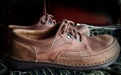 Oxford Birkenstock Baltimore couro nobuck com cadarço Moc-Toe (como Pasadena) - Imagem 1 de 4