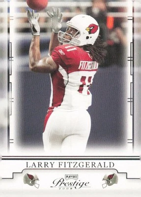 2008 Playoff Prestige #2 Larry Fitzgerald - Image 1 of 2