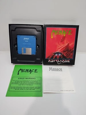 amiga menace 1989 game by psyclapse/psygnosis - Image 1 of 4