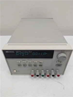 E3631A Keysight Agilent HP Triple Output DC Power Supply, 6V 5A 25V 1A 80W - Image 1 of 4