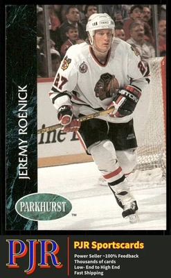 Jeremy Roenick 1992-93 Parkhurst #31 Chicago Blackhawks - Image 1 of 2