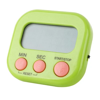 Большой цифровой кухонный кулинарный таймер с ЖК-дисплеем обратный отсчет часы громкий будильник магнитный - Изображение 1 из 4