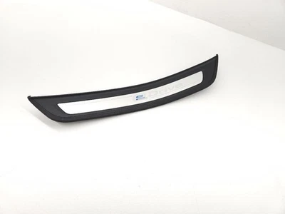 Genuine 17-23 BMW 530e G30 Hybrid Rear Passenger Right Door Scuff Sill Plate - Image 1 of 4