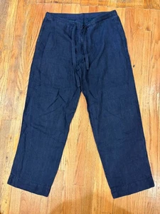 Nautica Explorer - Herren - 100% Leinen Hose - Lx32L - dunkelblau - Bild 1 von 5