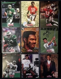 1992 Pro Line Certified Authentic Randall Cunningham Autograph Auto Complete Set - Picture 1 of 19