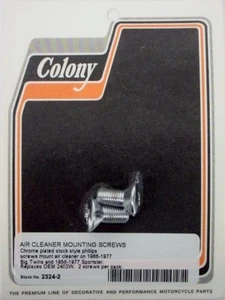 AIR CLEANER MOUNT SCREWS HARLEY SHOVELHEAD SPORTSTER - Picture 1 of 1