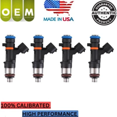 Injetor de combustível OEM 4x Bosch compatível com 2007-2013 Nissan Altima 2.0L l4 0280158130 - Imagem 1 de 4