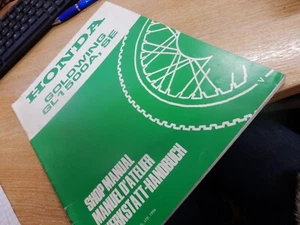 HONDA GOLDWING GL500A,SE SHOP MANUAL 1996 - Picture 1 of 4