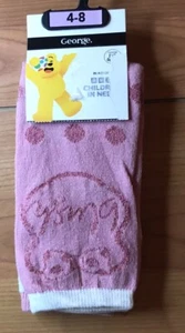 BBC Children In Need Pudsey - Blush Bear Socks x 2- Size 4-8 (Eur 37-42)     NEW - Picture 1 of 8
