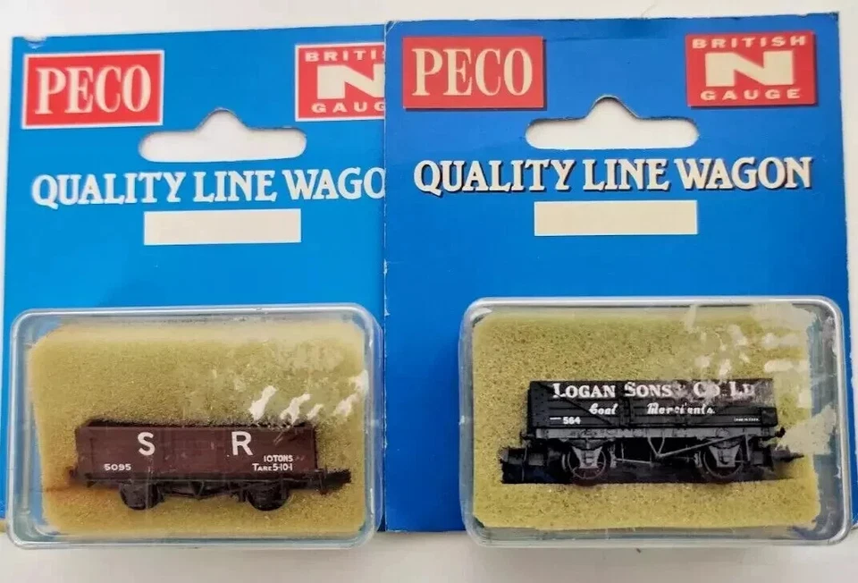 PECO NR-40S - 10ft 5-Plank Wagon - SR Brown & Logan Sons Co Open Wagon ALL NEW - Image 1 of 1