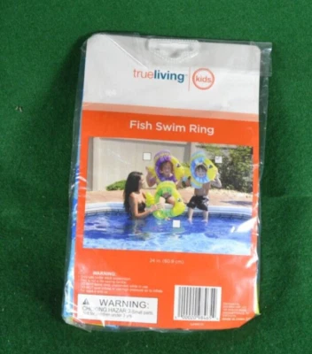 Paquete de 3 anillos inflables de natación True Living para piscina y peces nuevos en paquete Foto 1 de 2