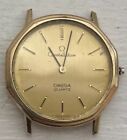 Vintage Gold Omega Constellation Quartz Watch For Repair