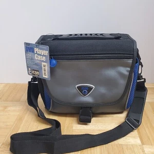 Icon DVD Player Case 10 Capacity Carry On Shoulder Strip Zip Handle Bag Tote - Picture 1 of 13