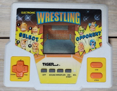 Vintage Electronic Wrestling Tiger (Handheld Game) Electronics - TESTED WORKING