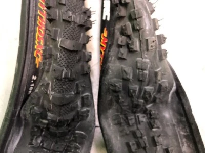Front & Rear IRC Mythos XC MTB Mountain Bike Tires 26 x 2.10 Vintage NOS - Image 1 of 4