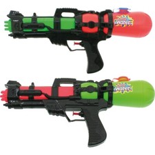 2x XL Wasserpistole Wasser-Pistole Spritzpistole Kanone Water Gun mit Tank 38 cm