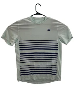 New Balance Tournament Crew Droplet Tennis Shirt Large EUC - Picture 1 of 6