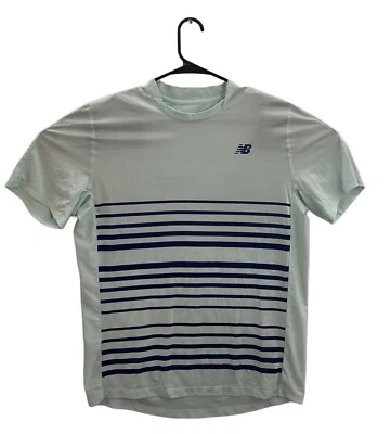 New Balance Tournament Crew Droplet Tennis Shirt Large EUC - Image 1 of 4