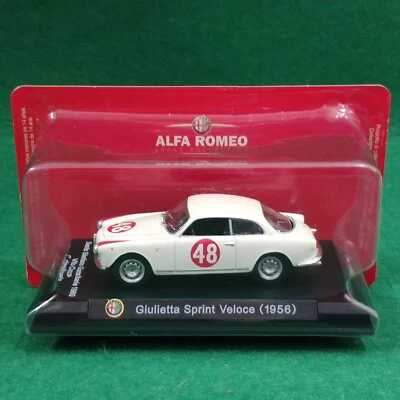 1/43 Modellino Collezione ALFA ROMEO GIULIETTA SPRINT VELOCE 1956 die cast metal - Immagine 1 di 4