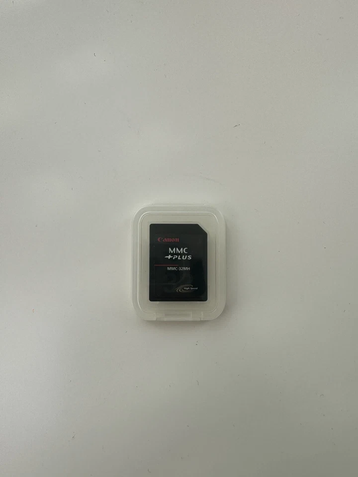 Canon Genuine 32MB MMC Plus MMC-32MH Camera High-Speed Memory Card - Image 1 of 2