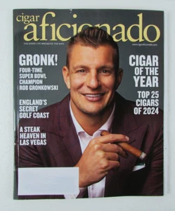 Cigar Aficionado Magazine Gronk! January February 2025 Cigar Of The Year. - Picture 1 of 2