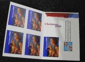 MINT 2006 CHRISTMAS INT P&S  SELF ADHESIVE STAMP BOOKLET  - BARCODE 627 - Picture 1 of 1